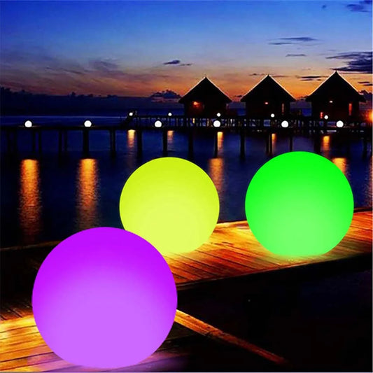 AquaGlow Balloon Poolside Radiance