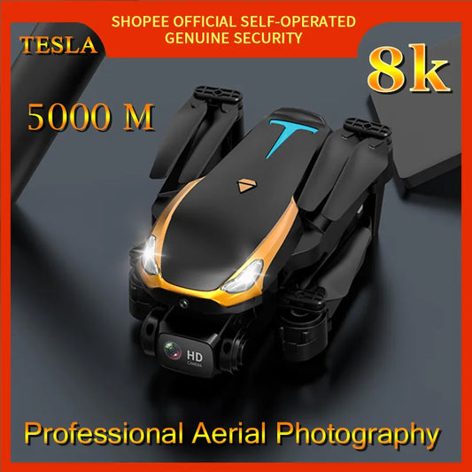 TESLA SkyRanger 8K Folding Drone